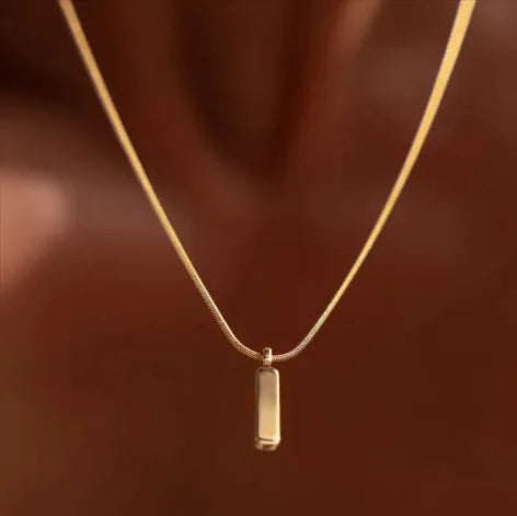 Square Pendant Necklace