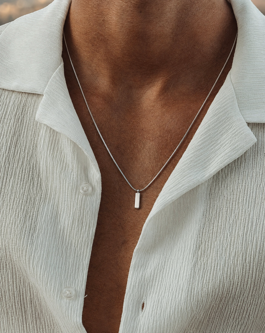 Square Pendant Necklace