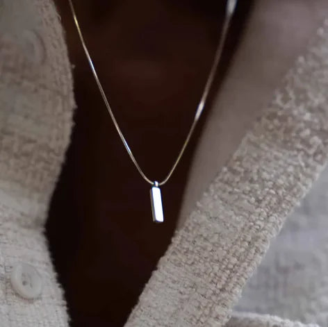 Square Pendant Necklace